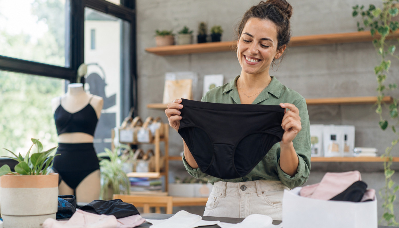 Cómo las bragas menstruales están revolucionando la gestión de la higiene femenina